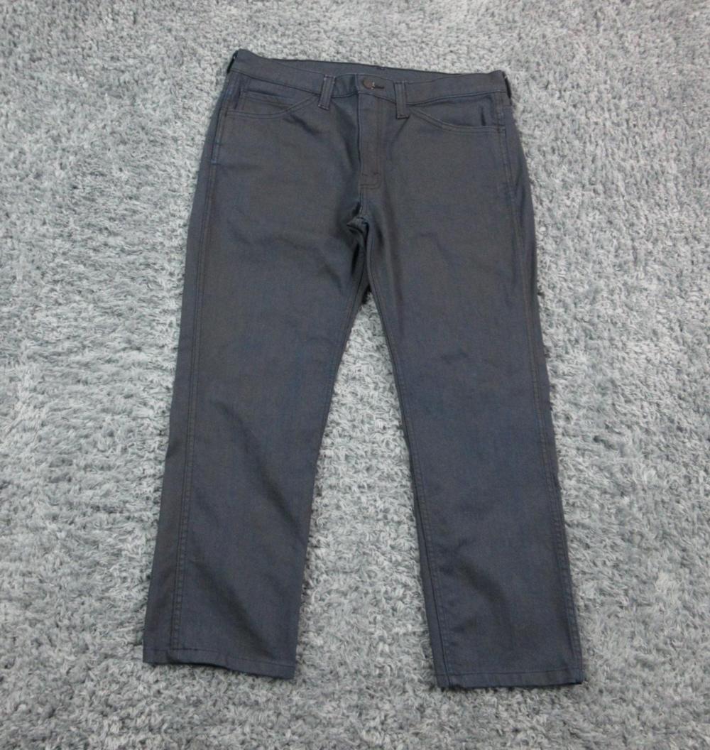 Levis 511 Jeans Mens 36x30 Blue Slim Fit Denim Straight Leg Classic 35x25.5*